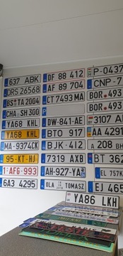 Немецкие номерные знаки - БЕСПЛАТНЫЕ СТИКЕРЫ