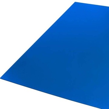 PCW spienione PCV 600x400 5 mm niebieski płyta PVC