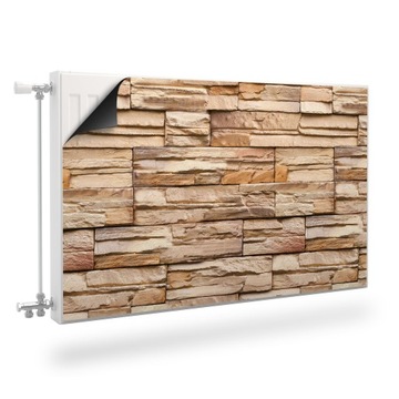Maskownica MAGNETYCZNA Kamień Łupek Mur 3D 120x60