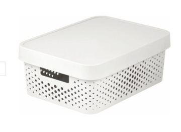 CURVER KOSZYK POJEMNIK Z PRZYKRYWKĄ INFINITY 11L
