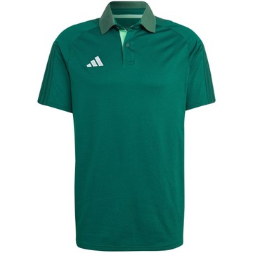 Koszulka męska adidas tiro 23 competition polo zielona hu1345 S