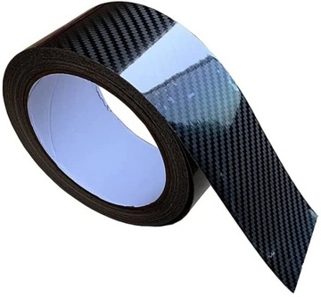 TAŚMA CARBON 5D FOLIA SAMOPRZYLEPNA LISTWA 1 METR