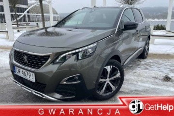 Peugeot 3008 II Crossover 1.5 BlueHDI 130KM 2019 Peugeot 3008 1.5DieselGT-LineNiski przebiegPanorama 1.5 Diesel 130KM