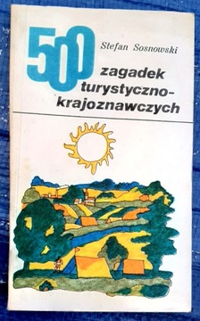 500 zagadek turystyczno krajoznawczych S Sosnowski
