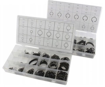 PIERŚCIENIE SEGERA SEGERY OSADCZE WEWNĘTRZNE ZEWNĘTRZNE ZESTAW PIERŚCIENI