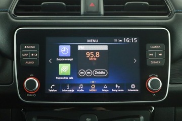 Nissan Leaf II Hatchback Elektryczny e+ 62kWh 218KM 2020 Nissan Leaf 62 kWh, SoH 92%, 1. Właściciel, zdjęcie 8