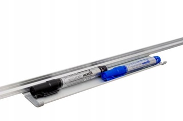 Магнитная доска для сухого стирания 120х60 см, алюминиевая рама MemoBe