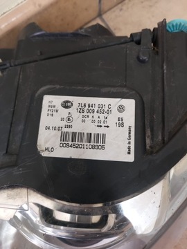 ФОНАРЬ ЛЕВАЯ VW TOUAREG I LIFT БИКСЕНОН 7L6941031C