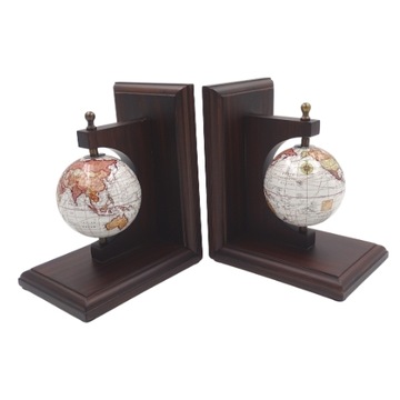 Elegancki bookend Globusy - Podpóki do książek - NC2677C