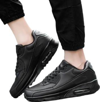 Buty Męskie Adidasy Sportowe Sneakersy Air max Sport System 90 Czarne r. 42