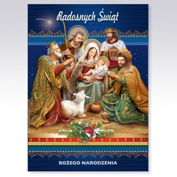 KARNET LAURKA ŚWIĘTA BOŻE NARODZENIE BN + KOPERTA