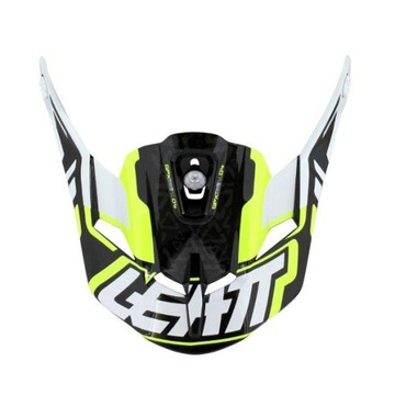 LEATT DASZEK DO KASKU GPX 5.5 V04 ROZM. M-XXL KOLOR ŻÓŁTY/CZARNY/BIAŁY