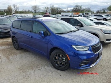 Chrysler Pacifica II 2021 Chrysler Pacifica 2021 r. ,3,6L Hybryda PLUG IN po gradobiciu 3.6 Hybryda, zdjęcie 2