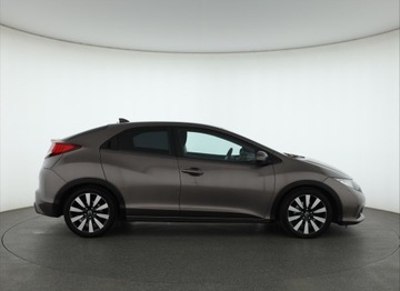 Honda Civic IX Hatchback 5d 1.4 i-VTEC 100KM 2014 Honda Civic 1.4 i-VTEC, Salon Polska, Serwis ASO, zdjęcie 5