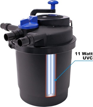 НАПОРНЫЙ ФИЛЬТР CPF-5000 для пруда, УФ-лампа, 8м3