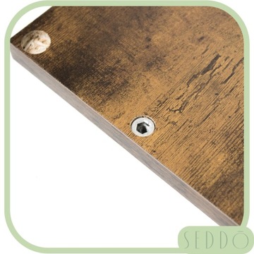 Kwietnik dwupoziomowy stojący regał stojak na kwiatki rośliny doniczki loft