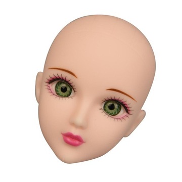 Голова для практики куклы BJD, голова куклы 1/6, кукла BJD Girl
