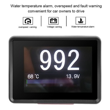 ИНСТРУМЕНТЫ АВТОМОБИЛЬНЫЕ ЧАСЫ ТЕМПЕРАТУРА HUD OBD