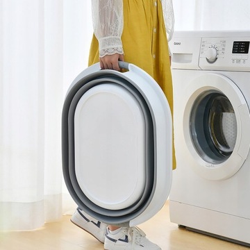 СКЛАДНАЯ СИЛИКОНОВАЯ ЧАШКА ДЛЯ БРАВАНИЯ ТВЕРДАЯ СКЛАДНАЯ КОРЗИНА БОЛЬШАЯ ВАННА 25Л