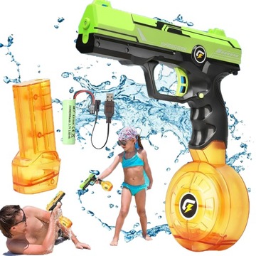 ELEKTRYCZNY AUTOMATYCZNY PISTOLET NA WODĘ DWA