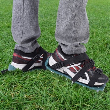 AERATOR WERTYKULATOR DO TRAWNIKÓW NAPOWIETRZANIA DUŻE KOLCE NA BUTY TRAWY