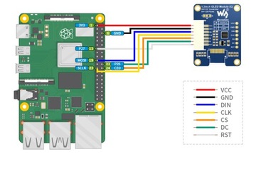 OLED-дисплей 1,3 дюйма SH1107 SPI/i2c ARDUINO STM32