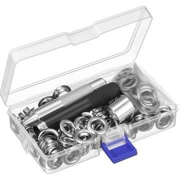 KALETNICZY DZIURKACZ NAPY OCZKA 100szt 10mm ZESTAW