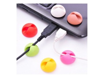 ОРГАНАЙЗЕР-ДЕРЖАТЕЛЬ ДЛЯ КАБЕЛЕЙ, 6 ШТ.