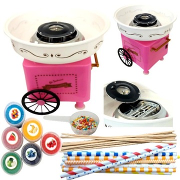 НАБОР ПЛАВАЮЩИХ КОНФЕТ И ПОПКОРНА САХАРНОЙ МАШИНЫ