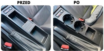 ДЕРЖАТЕЛЬ ДЛЯ НАПИТКОВ BMW E46 ПОДСТАКАННИК для чашек Банки Кофе Ящик для хранения MONETNIK