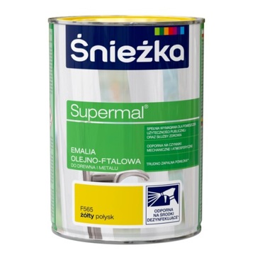Śnieżka olejno-ftalowa 800ml F565 Żółty