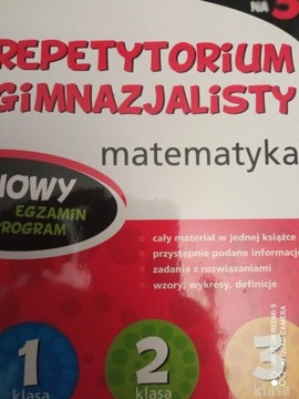 Repetytorium gimnazjalisty matematyka Marta Lichosik