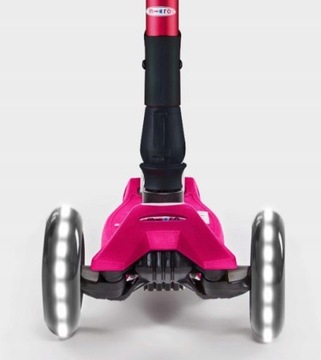 СКЛАДНОЙ СКУТЕР MAXI MICRO DELUXE LED Розовый