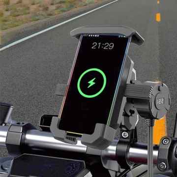 USB индукционное зарядное устройство мотоцикл держатель телефона Держатель Двигатель Двигатель вибрации