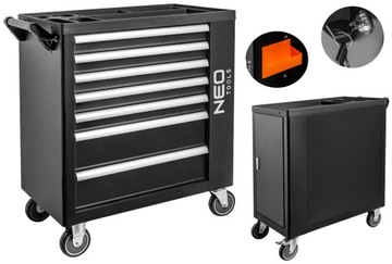 NEO 84-217 ИНСТРУМЕНТАЛЬНЫЙ ШКАФ С 7 ЯЩИКАМИ PRO МАСТЕРСКАЯ