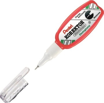 Korektor w płynie Pentel ZL103 metalowa końcówka precyzyjny
