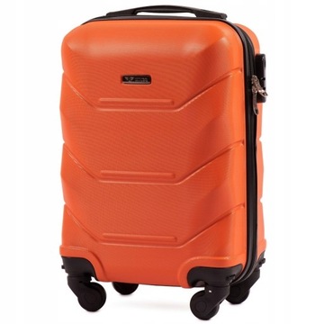 Walizka kabinowa Wings XS, Orange, 28L, ABS