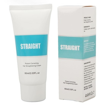 Протеиновый корректирующий крем для выпрямления волос