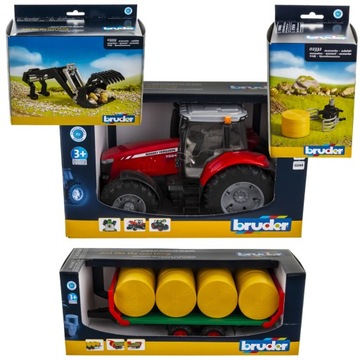 Трактор Massey Ferguson 7624 + КОМПЛЕКТ АКСЕССУАРОВ