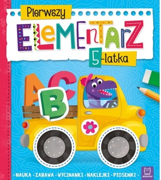 Pierwszy elementarz 5-latka z naklejkami 2022