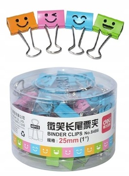 ОФИСНЫЕ ЗАЖИМЫ 25ММ ЦВЕТНЫЕ 48 шт ОПТОМ. ОЛС ТЕСТ