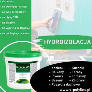 HYDRO GROUND +PREMIUM+ МЕМБРАННАЯ ПАРИЗОЛЯЦИЯ БЫСТРОСЫХАЮЩАЯ 3л
