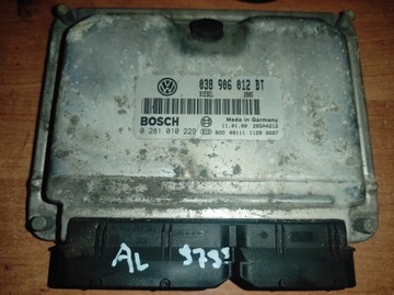 038906012BT JEDNOTKA ŘÍZENÍ SEAT LEON 1.9 TDI