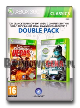 Tom Clancy's Rainbow Six Vegas 2 & Ghost Recon: Advanced Warfighter 2 XBOX