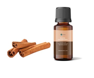 OLEJEK ETERYCZNY CYNAMONOWY 10ML NATURALNY 100% NATURALNY EGZOTYCZNY ZAPACH