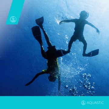 ZESTAW do nurkowania pływania SNORKELING AQUASTIC shoal MASKA FAJKA PŁETWY