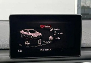 Audi A5 F5 Coupe 2.0 40 TDI 190KM 2019 Audi A5 Sportback Quattro Automat Navi Webasto Sport Line Ambiente F, zdjęcie 29