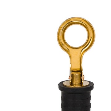 Латунная сливная заглушка легкая устанавливает резиновую заглушку на ручку кнопки яхт 30мм