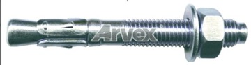 Kotwa stalowa, wbijana z klipsem Arvex KMC 10/100