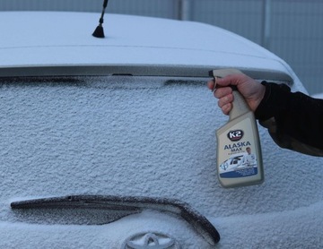 K2 ALASKA WINDOW DEFROSTER для стекол автомобиля, растворяет лед и иней, 700мл